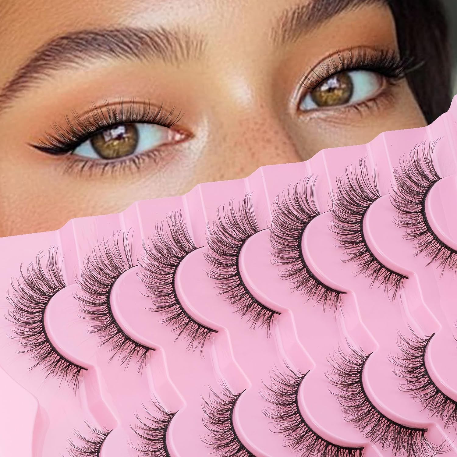 RECO wispy strip false eyelashes